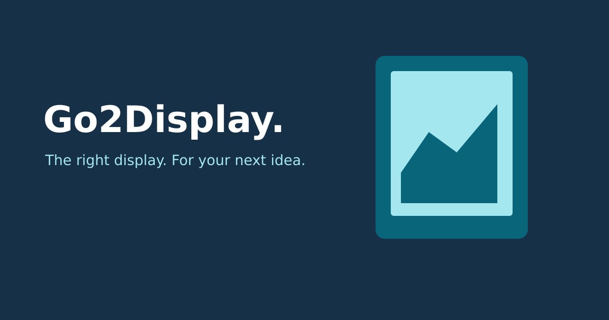 Go2Display display technology