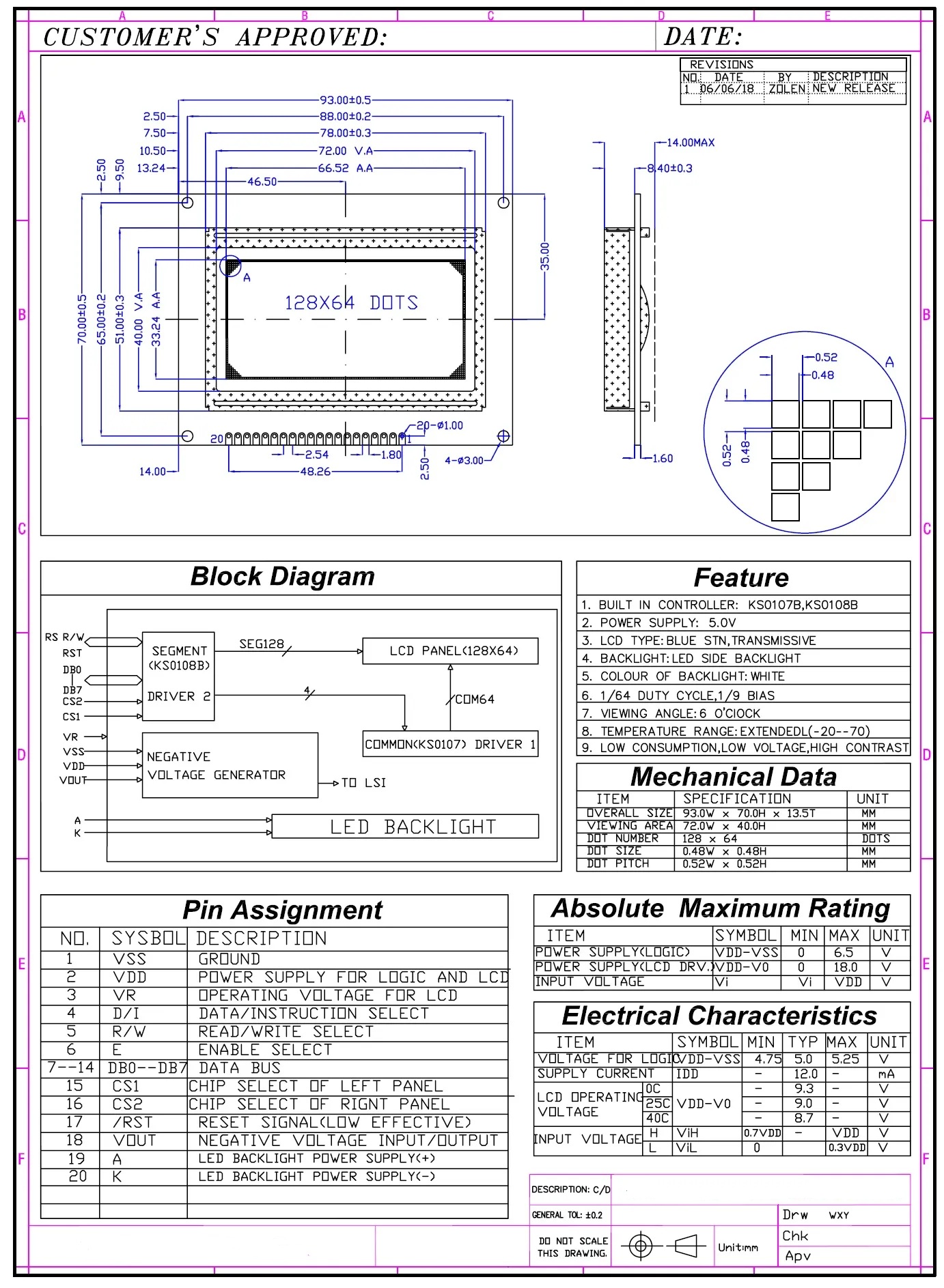 128x64 LCD Graphic Display Module Arduino — image 4