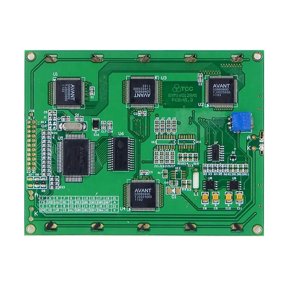 160x128 LCD Graphic Display Module, COB, FSTN — image 4