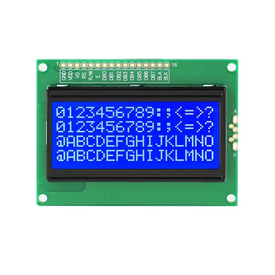 16x4 LCD Display Price Under $4, Character LCD Module 16 Pins, alternate view