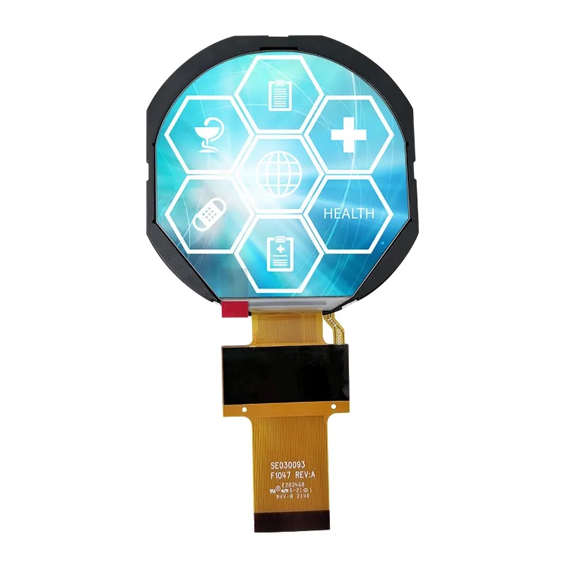 3 Inch Round LCD Display, alternate view