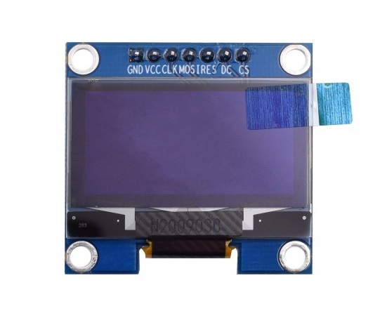 Monochrome 1.3'' 128x64 OLED Graphic Display module front